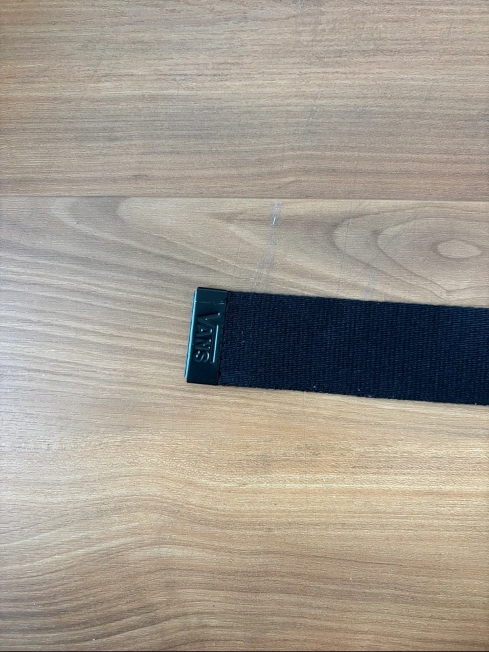 Unisex Vans Black Fabric Belt - Picture 3 of 7